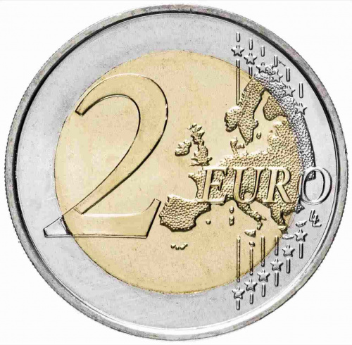 Памятная монета 2 евро. 730-летие университета Коимбры. Португалия, 2020 г. в. Монета в состоянии UNC (из мешка) фото 2 Памятная монета 2 евро. 730-летие университета Коимбры. Португалия, 2020 г. в. Монета в состоянии UNC (из мешка) фото 2
