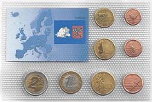 Подарочный набор из 8 монетовидных жетонов, Ватикан, 2006 г. в. Все жетоны в состоянии UNC (без обращения)