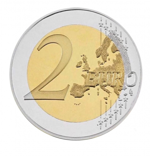 Монета 2 евро Введение первого евро. Хорватия 2023 UNC фото 2 Монета 2 евро Введение первого евро. Хорватия 2023 UNC фото 2