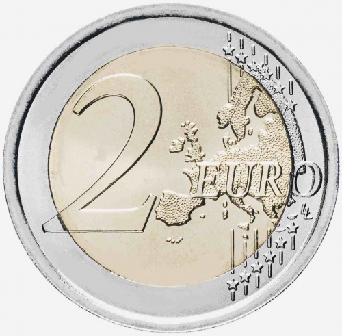 Монета 2 евро 25 лет независимости. Словения 2016 UNC фото 2 Монета 2 евро 25 лет независимости. Словения 2016 UNC фото 2