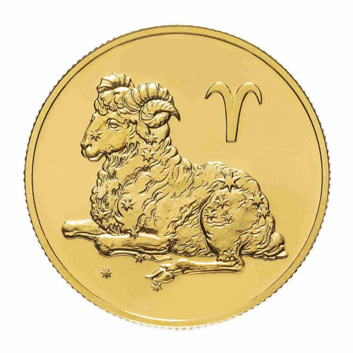 Монета 50 рублей Овен. Знаки зодиака. СПМД 2004 UNC Монета 50 рублей Овен. Знаки зодиака. СПМД 2004 UNC