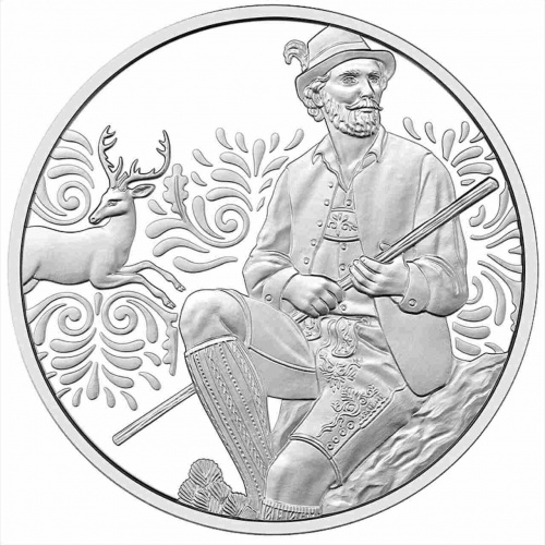 Серебряная монета 10 евро в блистере Кожа. Традиции и мода. Австрия 2025 UNC фото 2 Серебряная монета 10 евро в блистере Кожа. Традиции и мода. Австрия 2025 UNC фото 2