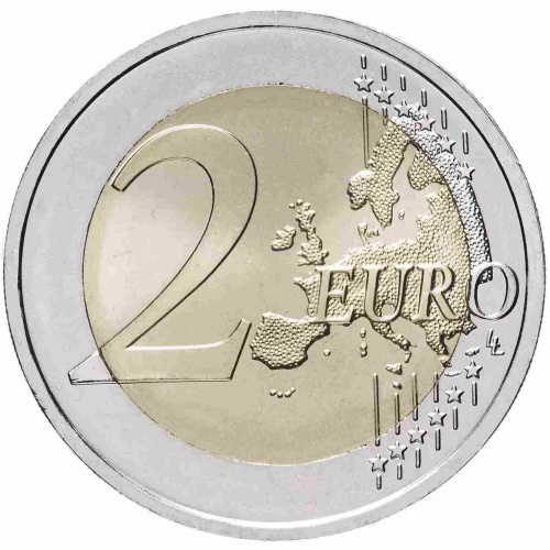 Памятная монета 2 евро Литовский язык. Литва 2015 UNC фото 2 Памятная монета 2 евро Литовский язык. Литва 2015 UNC фото 2