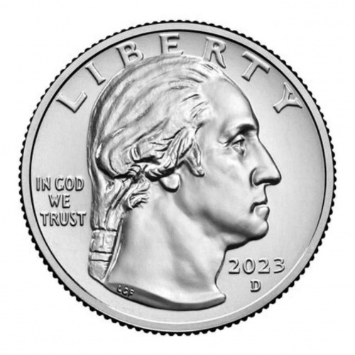 Ролл из 40 монет 25 центов Джовита Идар. Американские женщины. D США 2023 UNC фото 2 Ролл из 40 монет 25 центов Джовита Идар. Американские женщины. D США 2023 UNC фото 2