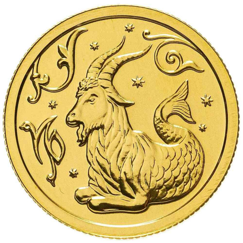 Монета 25 рублей Козерог в капсуле. Знаки зодиака. ММД 2005 UNC Монета 25 рублей Козерог в капсуле. Знаки зодиака. ММД 2005 UNC