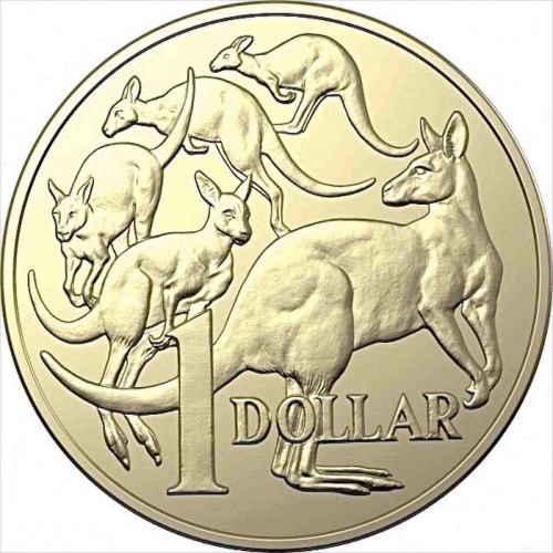 Коллекционная монета 1 доллар. Карл III. Австралия 2024 UNC