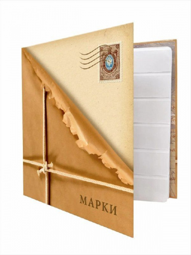 Альбом для хранения марок с 10-ю белыми листами. Формат OPTIMA Альбом для хранения марок с 10-ю белыми листами. Формат OPTIMA