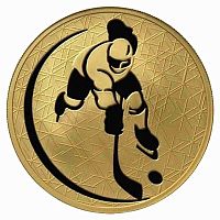 Монета 200 рублей хоккей. Зимние виды спорта. ММД 2010 PF