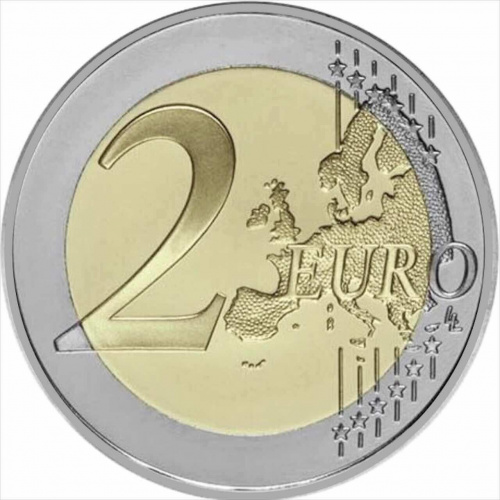 Памятная монета 2 евро Оборона страны. Литва 2025 UNC фото 2