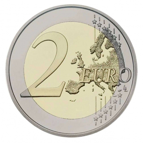 Монета 2 евро. Монако 2023 UNC фото 2 Монета 2 евро. Монако 2023 UNC фото 2