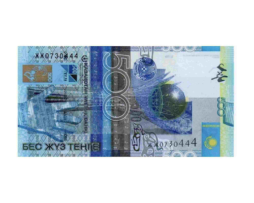 Банкнота 500 тенге (без подписи). Казахстан 2006 aUNC
