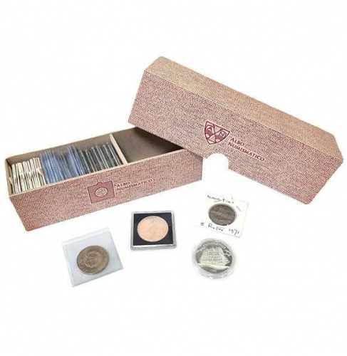 Бокс для монет в холдерах и капсулах. Albo Numismatico (HB-22-100-02) Бокс для монет в холдерах и капсулах. Albo Numismatico (HB-22-100-02)