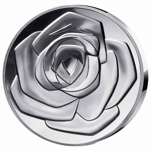 Серебряная монета 20 евро в футляре Lancome. Великобритания 2025 PF