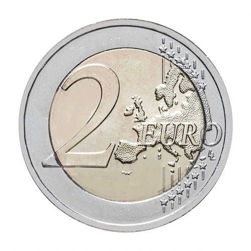 Монета 2 евро 35 лет программе Эрасмус. Литва 2022 UNC фото 2 Монета 2 евро 35 лет программе Эрасмус. Литва 2022 UNC фото 2