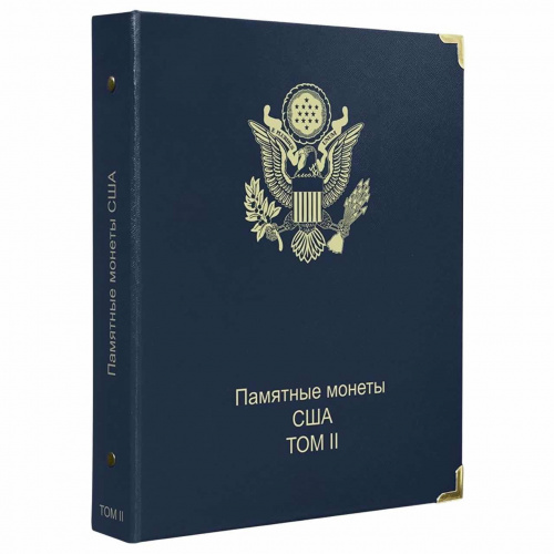 Обложка Памятные монеты США. Том II. КоллекционерЪ без листов (071) Обложка Памятные монеты США. Том II. КоллекционерЪ без листов (071)
