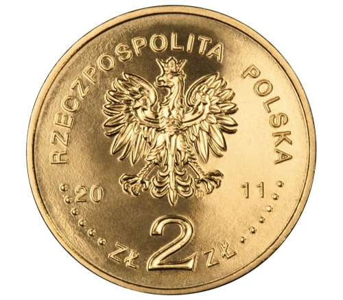 Памятная монета 2 злотых Полония Варшава Польша 2011 UNC фото 2 Памятная монета 2 злотых Полония Варшава Польша 2011 UNC фото 2