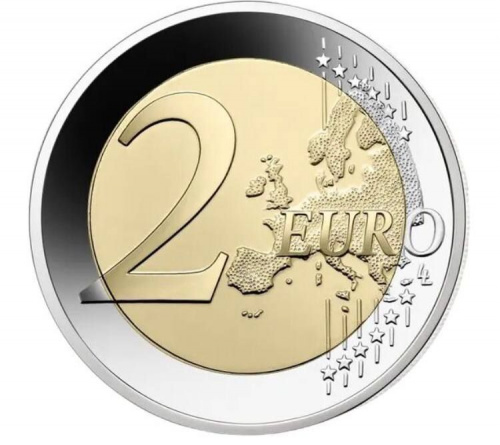 Памятная монета 2 евро Чемпионат мира по регби. Франция 2023 UNC фото 2 Памятная монета 2 евро Чемпионат мира по регби. Франция 2023 UNC фото 2