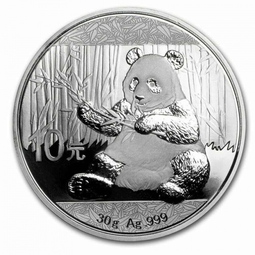 Серебряная монета в слабе 10 юаней 999 пробы (30 г чистого серебра). Панда. Китай 2017 PF фото 3 Серебряная монета в слабе 10 юаней 999 пробы (30 г чистого серебра). Панда. Китай 2017 PF фото 3
