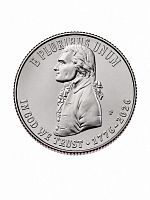 Монета 25 центов 250 лет независимости США 2026 P UNC