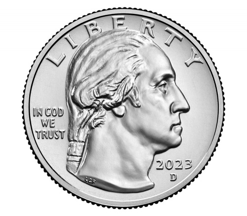 Памятная монета 25 центов Джовита Идар. Американские женщины. США D 2023 UNC фото 2 Памятная монета 25 центов Джовита Идар. Американские женщины. США D 2023 UNC фото 2