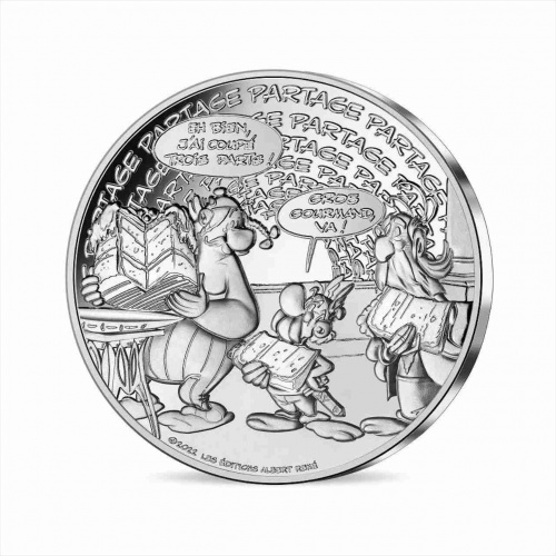 Серебряная монета 10 евро в буклете Доля 6/18. Астерикс. Франция 2022 BU фото 2 Серебряная монета 10 евро в буклете Доля 6/18. Астерикс. Франция 2022 BU фото 2