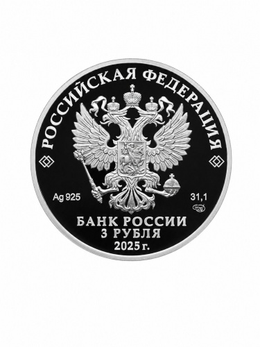 Серебряная монета 25 евро Trounwiessel Люксембург 2026 Proof фото 2