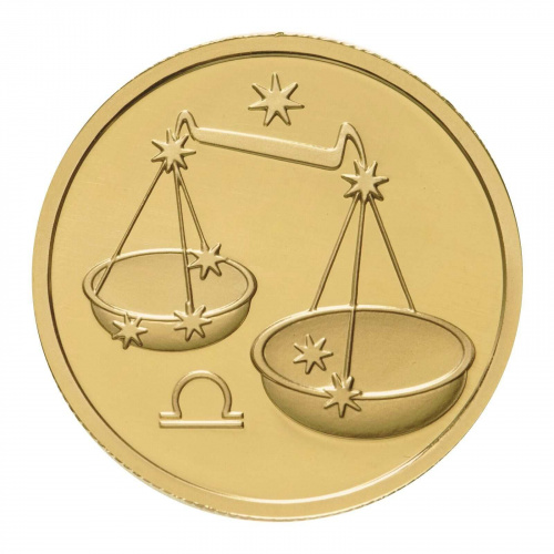 Монета 50 рублей. Весы. Знаки зодиака. ММД 2003 UNC Монета 50 рублей. Весы. Знаки зодиака. ММД 2003 UNC