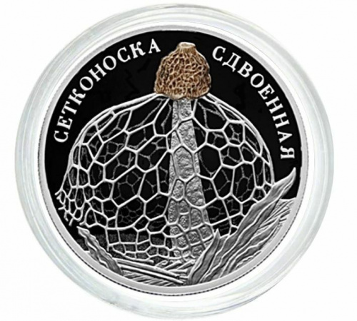 Серебряная монета 2 рубля в капсуле Сетконоска сдвоенная. Красная Книга. СПМД, 2022 г. в. Proof Серебряная монета 2 рубля в капсуле Сетконоска сдвоенная. Красная Книга. СПМД, 2022 г. в. Proof